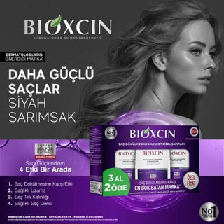 Bioxcin Anti-Hair Loss Shampoo with Black Garlic Extract - 300ml Nourishing & Strengthening Hair Care Bioxcin Anti-Hair Loss Shampoo - 300ml hair loss shampoo, black garlic shampoo, Bioxcin shampoo, anti-hair loss, nourishing shampoo, hair care, strengthening shampoo, scalp nourishment, gentle shampoo, daily hair care, hair loss solution, keratin shampoo, vitamin-enriched shampoo