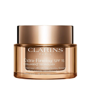 Clarins Extra Firming SPF 15 Anti-Wrinkle Moisturizing Cream: Reduce Wrinkles, Hydrate & Protect Skin from Sun Damage - 50ml Clarins SPF 15 Anti-Wrinkle Cream - Reduce Wrinkles & Protect anti wrinkle cream, wrinkle cream, SPF 15 face cream, moisturizing cream, firming cream, anti aging cream, daily face moisturizer, sun protection face cream, anti-wrinkle, face cream, moisturizer, SPF 15, firming, anti-aging, skincare, sun protection, wrinkle reduction, fine lines, hydration, elasticity, face, beauty, youth