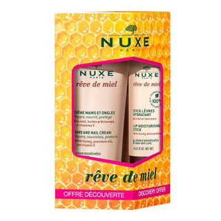 Nuxe Reve De Miel: Hydrating Honey Skincare Mini Set for Dry & Sensitive Skin | Travel-Friendly Nuxe Travel Size Nuxe Reve De Miel Mini Set: Honey Skincare for Dry Skin Nuxe Reve De Miel, honey skincare set, dry skin mini set, travel skincare, sensitive skin care products, hydrating skincare set, mini beauty set, Nuxe travel size, honey-based skincare, dry skin routine, sensitive skin routine, travel size toiletries, skincare gift set, natural skincare, moisturizing skincare, facial cleanser, face cream, ha