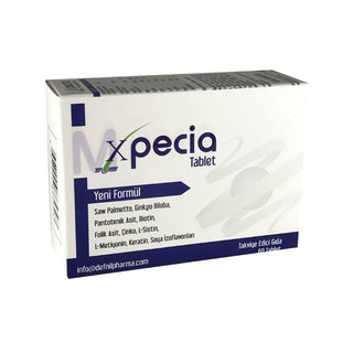 Xpecia Men's Health Supplement - 60 Tablets - Supports Prostate Health, Hair Growth & Overall Wellness Xpecia Men's Health Supplement - Supports Prostate & Hair Health men's health supplement, dietary supplement for men, Saw Palmetto supplement, Ginkgo Biloba supplement, Biotin supplement, Zinc supplement, L-Cystine and L-Methionine, Keratin supplement, Soy Isoflavones supplement, prostate health, hair growth, overall wellness, men's wellness, dietary supplement, health supplement, vitamin supplement, miner