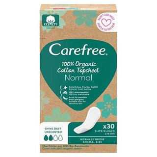 Carefree Organik: Organic Cotton Panty Liners - Comfortable, Fragrance-Free, & Sensitive Skin Protection - 30 Count Carefree Organik: Organic Cotton Panty Liners for Sensitive Skin organic cotton panty liners, natural panty liners, sensitive skin panty liners, fragrance-free panty liners, unscented panty liners, daily panty liners, organic feminine hygiene, sustainable panty liners, Carefree Organic, panty liners for sensitive skin, organic cotton, natural, sensitive skin, fragrance-free, unscented, daily, 