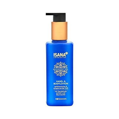 Isana Moonlight Spa Body Balm: Vegan Moisturizing Body Lotion with Sandalwood & Cottonseed Oil for Soft, Radiant Skin (6