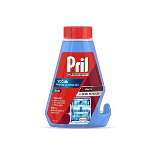 Pril Dishwasher Cleaner - Concentrated Formula for Grease & Limescale Removal, Suitable for All Dishwashers Pril Dishwasher Cleaner - Concentrated Grease & Limescale Remover dishwasher cleaner, remove grease and limescale, hygienic cleaning for dishwashers, concentrated dishwasher cleaning formula, dishwasher maintenance product, kitchen cleaning, appliance care, Pril, cleaning products, household cleaning