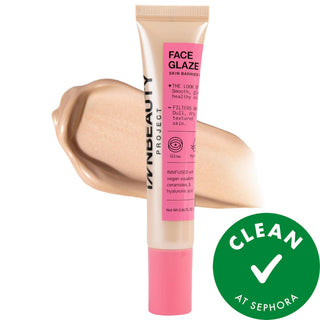 iNNBEAUTY PROJECT Face Glaze Skin Barrier Protect & Glow Moisturizer - Vegan Hydrating Gel-Cream for Soft-Focus Glow, Cruelty-Free & Sustainable Skincare Vegan Face Moisturizer for Soft-Focus Glow - iNNBEAUTY PROJECT vegan moisturizer, gluten-free skincare, cruelty-free beauty products, hydrating gel-cream, soft-focus glow moisturizer, sustainable skincare, face moisturizer, clean beauty, eco-friendly cosmetics, skincare for dryness, dullness, and loss of firmness, ceramide moisturizer, squalane skincare, h