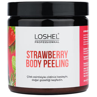 Loshel Body Scrub & Peeling - Exfoliating Body Care for Smooth Skin, 8.45 fl oz Loshel Body Scrub & Peeling for Smooth Skin Body Scrub, Body Peeling, Exfoliating Body Care, Skincare for Ingrown Hairs, Cellulite Prevention, Loshel, Skincare, Body Care, Exfoliation, Moisturizing, Post-Waxing Care, Post-Epilation Care, Smooth Skin, Healthy Skin, Shea Butter, Coconut Oil