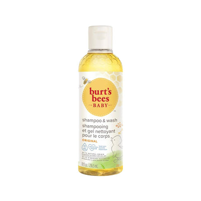 Burt's Bees Baby Shampoo and Body Wash, Natural and Gentle for Sensitive Skin, 7.95 fl oz