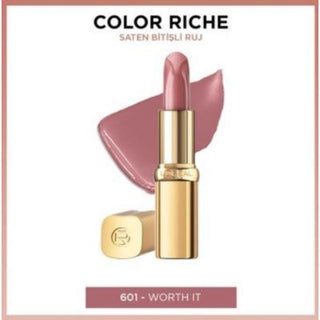 L'Oreal Paris Color Riche Nude Intense Lipstick - 601 Worth It: Moisturizing Satin Finish with Argan Oil for Hydrated, Natural-Looking Lips L'Oreal Nude Lipstick: Hydrating Satin Finish | Color Riche 601 Loreal lipstick, nude lipstick, satin lipstick, moisturizing lipstick, argan oil lipstick, Color Riche lipstick, nude intense lipstick, 601 Worth It lipstick, Loreal Paris nude lipstick, best nude lipstick, lipstick, nude lip color, hydrating lipstick, lip care, satin finish lipstick, natural lipstick, ever