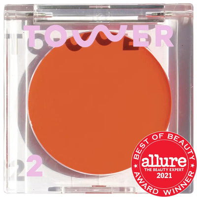 BeachPlease Dewy Cream Blush: Get Radiant, Natural Color with Aloe Vera & Green Tea - Vegan, Cruelty-Free & Long Lasting