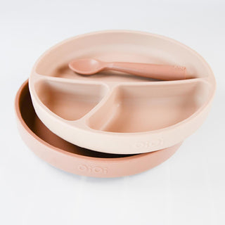 oi oi vacuum baby dish pink, pink silicone baby plate, vacuum base baby dish OiOi Vacuum Baby Dish - Pink Portion Plate | 19 cm OiOi Vacuum Baby Dish - Pink Portion Plate oi oi, baby-feeding, silicone-plate, vacuum-dish, child-development, parenting-essentials, safe-eating, dishware, portable-feeding, ai-generated