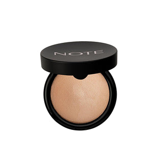 Note Baked Pudra 05 - Baked Powder Makeup for Radiant Complexion with Macadamia Nut Oil Note Baked Pudra 05 - Radiant Complexion Makeup baked powder, illuminating makeup, macadamia nut oil, adjustable coverage, radiant complexion, makeup, cosmetic, skincare, natural look, everyday wear, special events, flawless finish