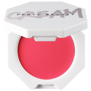 Fenty Beauty Cheeks Out Freestyle Cream Blush: Natural, Buildable & Lightweight - Vegan & Cruelty-Free for a Sheer, Radiant Flush Fenty Beauty Cream Blush: Natural Sheer Color, Vegan & Buildable cream blush, natural blush, vegan cream blush, cruelty-free blush, sheer blush, buildable blush, sweat resistant blush, water resistant blush, non-greasy blush, lightweight cream blush, blush, cheek makeup, vegan makeup, cruelty-free makeup, natural makeup look, makeup for all skin types, long lasting blush, sweatpr