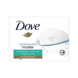 Dove Sensitive Skin Micellar Cream Bar Soap - Gentle, Fragrance-Free, Hypoall...