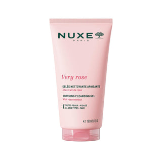 Nuxe Very Rose Soothing Face Cleansing Gel - Gentle, Calming, and Natural for Sensitive Skin Nuxe Very Rose Face Cleansing Gel for Sensitive Skin Nuxe Very Rose Face Cleanser, Soothing face gel, Sensitive skin cleansing products, Rose extract skincare, Gentle face wash, Natural skincare products, Botanical face cleanser, Calming skincare, Sensitive skin care, Skincare for irritation, Natural face wash, Gentle cleansing gel