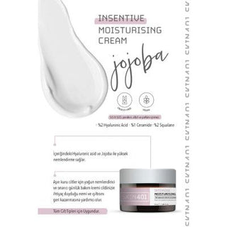 skin401 intensive moisturising cream 50 ml, skin401 cream for dry skin hydration Skin401 Intensive Moisturising Cream - Hydrating Formula | 50 ml Skin401 Intensive Moisturising Cream - Hydrating Formula skin401, intensive-moisturising-cream, vegan-skincare, hydrating-cream, dry-skin, daily-moisturizer, skin-care, hyaluronic-acid, jojoba-oil, ai-generated