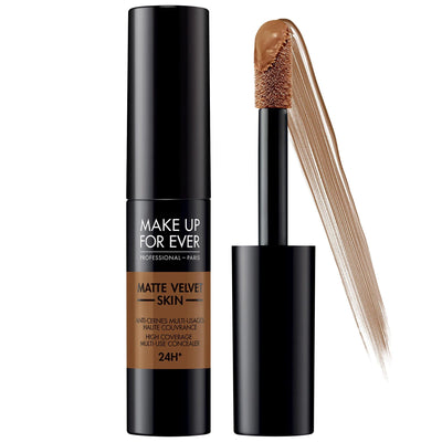 Matte Velvet Skin - High Coverage Waterproof Concealer for Flawless Makeup - Matte Finish, Multi-Use, 24-Hour Long-Lasti