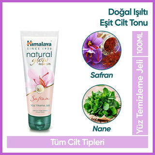 himalaya natural glow facial cleanser with saffron, saffron facial cleanser promoting radiant skin, himalaya facial wash packaging, natural glow face wash usage instructions Himalaya Natural Glow Facial Cleanser - Saffron Infused for Radiant Skin | 3.38 fl oz Himalaya Natural Glow Facial Cleanser - Saffron Infused himalaya, facial-cleanser, saffron, natural-skin-care, women, young-adults, skincare-enthusiasts, glowing-skin, ai-generated, natural-products