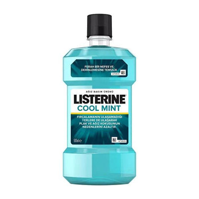 Listerine Mouthwash Oral Care Solution for Plaque Reduction & Fresh Breath - 16.91 fl oz