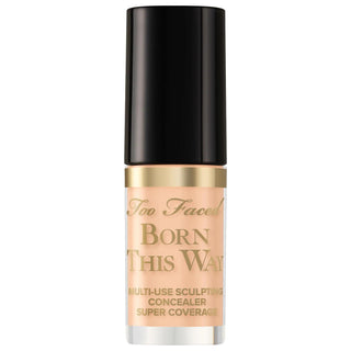 Too Faced Mini Born This Way Concealer: Full Coverage, Natural Finish, Vegan & Hydrating - Multi-Use Concealer for Flawless Skin Too Faced Concealer: Full Coverage, Natural Finish, Vegan full coverage concealer, natural finish concealer, vegan concealer, cruelty-free concealer, long-wearing concealer, hydrating concealer, multi-use concealer, concealer for flawless skin, best vegan concealer, concealer for contouring, Concealer, makeup, beauty, cosmetics, full coverage makeup, vegan makeup, cruelty-free mak
