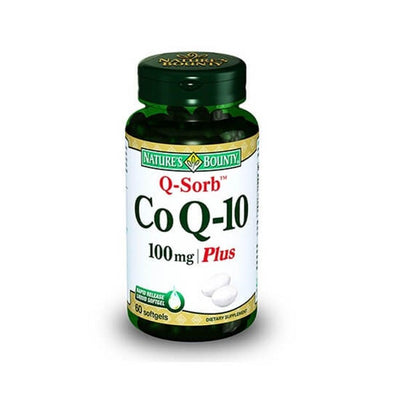 Nature's Bounty CoQ-10 100 mg Supplement - 60 Softgels for Antioxidant & Heart Health Support