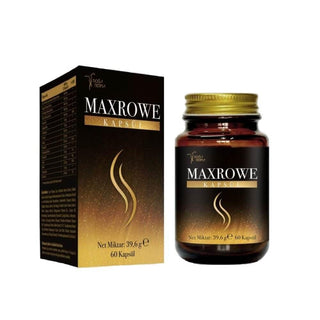 Maxrowe Dietary Supplement - Saw Palmetto, Keratin & Biotin Capsules for Hair, Skin & Nail Health Maxrowe Dietary Supplement - 60 Capsules Dietary Supplement, Saw Palmetto Capsules, Keratin Supplement, Biotin Capsules, Ginkgo Biloba Supplement, Herbal Dietary Supplement, Nutritional Support Capsules, Amino Acid Supplement, Hair Health, Skin Health, Nail Health, Natural Supplements, Wellness Supplements, Beauty Supplements