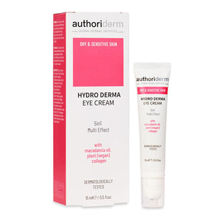 Authoriderm Eye Cream for Dry & Sensitive Skin: Hydrating, Nourishing, Revitalizing - Reduce Wrinkles, Dark Circles, Puffiness - 0.51 fl oz Authoriderm Eye Cream: Hydrate Dry Skin, Reduce Wrinkles & Dark Circles eye cream, dry skin eye cream, sensitive skin eye cream, hydrating eye cream, nourishing eye cream, anti-aging eye cream, revitalizing eye cream, eye cream for wrinkles, eye cream for dark circles, eye cream for puffiness, eye care, skin care, dry skin, sensitive skin, hydration, nourishment, anti-a