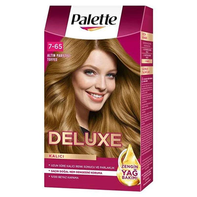 Palette Deluxe Hair Dye - Intense, Long-Lasting Color with Nourishing Properties | 100% Grey Coverage