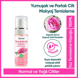 Himalaya Rose Radiance Micellar Facial Cleansing Foam: Natural & Gentle Makeup Remover for Radiant, Healthy-Looking Skin Himalaya Rose Micellar Foam: Gentle Cleanser for Radiant Skin micellar cleansing foam, rose extract face wash, natural face cleanser, makeup remover for oily skin, gentle facial cleanser, radiance boosting cleanser, organic rose skincare, water resistant makeup remover, facial cleansing foam for normal skin, Himalaya cleanser, micellar foam, rose face wash, natural cleanser, oily skin mak