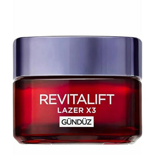 L'Oréal Paris Revitalift Lazer X3 Anti-Aging Day Cream - 50ml, ProXylane, Anti-Wrinkle, Firming, Suitable for All Skin Types L'Oréal Paris Anti-Aging Day Cream - Revitalift Lazer X3 Anti-Aging Day Cream, Revitalift Lazer X3, L'Oréal Paris, ProXylane, Anti-Aging Skincare, Firming Cream, Wrinkle Reduction, Skincare for Mature Skin, Day Cream, Moisturizing Cream, Anti-Wrinkle, Suitable for All Skin Types, Skincare Routine, Anti-Aging Solution, Cosmetic, Beauty Product