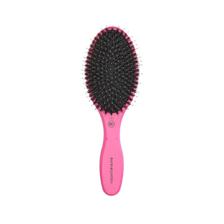 Olivia Garden Expert Care Oval Boar Nylon Bristles Hair Brush - Professional Detangling & Styling Tool Olivia Garden Expert Care Hair Brush - Detangle & Style hair brush, boar bristles hair brush, nylon bristles hair brush, oval hair brush, professional hair care tools, detangling brush, hair care, hair styling, Olivia Garden, Expert Care series, pink hair brush, boar bristles, nylon bristles, durable hair brush, healthy hair, hair detangling, hair styling tool
