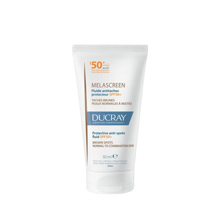Ducray Melascreen Fluid SPF 50+ Sunscreen for Mixed Skin Types Prone to Spots - Anti-Spot, Dermatologically Tested, 1.69 fl oz Ducray Melascreen Fluid SPF 50+ - Anti-Spot Sunscreen Sunscreen Fluid SPF 50+, Ducray Melascreen, Mixed skin type sun protection, Anti-spot sunscreen, Dermatological sun care, Sun protection, Hyperpigmentation prevention, Melasma treatment, Freckle prevention, Dermatologically tested sunscreen, SPF 50+ protection, Fluid sunscreen, Mixed skin type care, Sensitive skin sunscreen, UV p