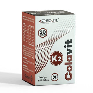 colavit k2 30 tablet product box, colavit k2 tablet ingredients list, colavit k2 vitamin k2 collagen tablet Colavit K2 30 Tablet - Vitamin K2 & Collagen Blend | 30 Tablets Colavit K2 Tablets - Daily Wellness Supplement colavit, vitamin-k2, daily-supplement, wellness-support, healthy-bones, adults, collagen, boswellia, bromelain, ai-generated