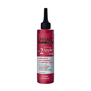 Urban Care Expert Apple Cider Vinegar Anti-Dandruff Hair Tonic: Itchy Scalp Relief, Vegan Formula - 6.76 fl oz Urban Care Apple Cider Anti-Dandruff Tonic - Itch Relief anti-dandruff tonic, apple cider vinegar hair tonic, salicylic acid scalp treatment, vegan dandruff treatment, itchy scalp relief, sebum control hair tonic, pH balancing hair product, flake free hair, natural dandruff remedy, dandruff, apple cider vinegar, salicylic acid, vegan, itchy scalp, sebum control, pH balancing, flake free, natural re