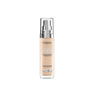 L'Oréal Paris True Match Foundation - Hydrating, Natural Finish Makeup for All Skin Tones, 1.01 fl oz L'Oréal Paris True Match Foundation - Hydrating & Natural L'Oréal Paris True Match Foundation, Hydrating Foundation, Natural Finish Makeup, Long-lasting Moisturization Foundation, Beige Rose Foundation Shade, Foundation Makeup, Cosmetics, Makeup for Dry Skin, Moisturizing Foundation, Flawless Finish Foundation, Natural Looking Foundation