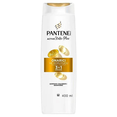 Pantene 3in1 Repair & Protect Shampoo: Damage Repair, Colorant & Mineral Oil Free - Cleanses, Detangles, Conditions for 