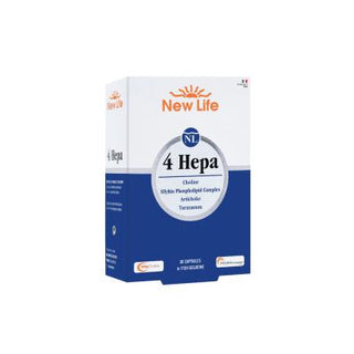 New Life 4 Hepa: Liver Support Supplement - Silibin Phospholipid Complex, Choline, Artichoke & Dandelion for Liver Health & Detox New Life 4 Hepa: Liver Support Supplement | Liver Health & Detox liver support supplement, silibin phospholipid complex, choline supplement, artichoke extract, dandelion root extract, liver health, detox supplement, herbal liver cleanse, liver health supplement, liver cleanse, herbal supplement, dietary supplement, liver detox, milk thistle, artichoke leaf, dandelion root, softge