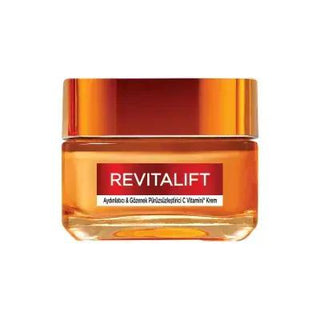 Loreal Paris Revitalift Vitamin C Face Cream - Anti-Aging, Brightening, and Moisturizing Face Cream for Aging Skin, 1.69 fl oz Loreal Paris Revitalift Vitamin C Cream - Anti-Aging & Brightening Loreal Paris Revitalift, Vitamin C Face Cream, Anti-aging skincare, Brightening face cream, Pore smoothing cream, Face moisturizer, Anti-aging cream, Skincare for aging skin, Vitamin C skincare, Brightening skincare, Moisturizing face cream, Hyperpigmentation treatment, Fine lines and wrinkles reduction, Skin elastic