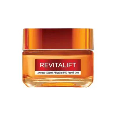 Loreal Paris Revitalift Vitamin C Face Cream - Anti-Aging, Brightening, and Moisturizing Face Cream for Aging Skin, 1.69