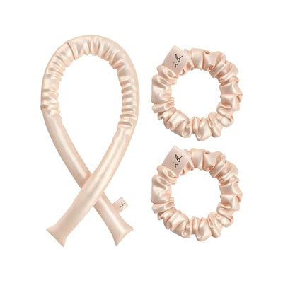 Invisibobble Handle With Curl Heatless Curling Hair Accessories Set - 3 Piece Hair Clips for Effortless Curls Without He