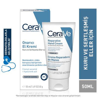 CeraVe Repairing Hand Cream for Dry Cracked Hands - Dermatologist Recommended, Fragrance-Free & Hypoallergenic - Moisturizes & Restores Skin Barrier - 1.69 fl oz CeraVe Hand Cream - Repair Dry, Cracked Hands | Fragrance-Free hand cream, repairing hand cream, cerave hand cream, dry hands treatment, cracked hands remedy, hypoallergenic hand cream, fragrance free hand cream, dermatologist recommended hand cream, moisturizing hand cream, hand skin barrier repair, dry skin, cracked skin, sensitive skin, hand car