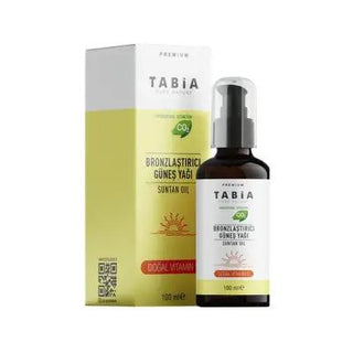 Tabia Natural Tanning Oil for Sun-Kissed Glow - Moisturizing & Nourishing with Sesame Seed, Pomegranate, Rice Bran & Cocoa Extracts Tabia Natural Tanning Oil for Glowing Skin Tanning Oil, Natural Tanning Oil, Bronzing Sun Oil, Moisturizing Tanning Oil, Organic Tanning Product, Sun Care, Skincare, Natural Skincare, Organic Skincare, Sesame Seed Oil, Pomegranate Seed Oil, Rice Bran Oil, Cocoa Seed Oil, Vitamin E, Omega Fatty Acids, Sun-Kissed Glow, Healthy Tan, Moisturizing Sun Care