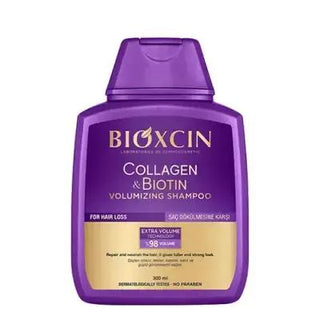 Bioxcin Collagen Biotin Volumizing Shampoo: Strengthens, Repairs & Promotes Hair Growth - Paraben & Silicone Free - 300ml Bioxcin Collagen Biotin Shampoo: Volumize & Strengthen Hair Collagen Biotin Shampoo, Hair volumizing shampoo, Hair strengthening shampoo, Biotin shampoo for hair growth, Paraben free shampoo, Silicone free shampoo, Amino acid shampoo, Shampoo for thinning hair, collagen, biotin, amino acids, hair volume, hair growth, hair thickness, paraben-free, silicone-free, hair care, hair repair, he