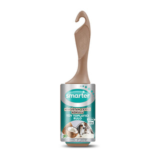 smarter pet hair remover roll coconut scented, easy to use lint roller with coconut scent, pet hair roller with ergonomic design, sticky paper lint roller for pet owners Smarter Pet Hair Remover Roll - Coconut Scented for Easy Cleaning | Ideal for Pet Owners and Cleaning Enthusiasts Smarter Pet Hair Remover Roll - Coconut Scent pet-hair-remover, lint-roller, coconut-scented, cleaning-supplies, pet-owners, home-cleaning, self-adhesive, smarter-products, cleaning-favorites, ai-generated