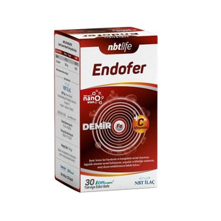 NBTLife Endofer Iron & Vitamin C Supplement - 30 Capsules for Healthy Iron Levels & Immune Boost NBTLife Endofer - Iron & Vitamin C Supplement iron supplement, vitamin C supplement, dietary supplement, health and wellness, NBTLife Endofer, iron deficiency support, immune system booster, wellness supplement, dietary health, capsule supplement