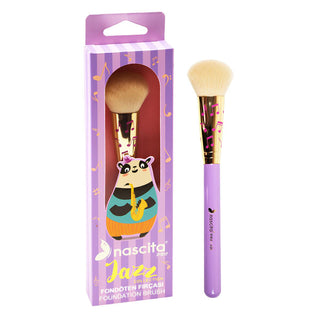 Nascita Jazz Foundation Brush - Liquid Foundation Applicator for Flawless Makeup - High-Quality Cosmetic Brush for Smooth Foundation Application Nascita Jazz Foundation Brush - Liquid Foundation Applicator makeup brush, foundation brush, liquid foundation applicator, Nascita Jazz Foundation Brush, cosmetic brush for liquid foundation, makeup tools, beauty products, flawless makeup, smooth foundation application, high-quality makeup brush, easy makeup application, makeup for beginners, beauty essentials