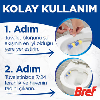 bref-power-aktiv-limon-toilet-block, bref-toilet-cleaner-duopack Bref Power Aktiv Limon Toilet Block DuoPack - Fresh Cleaning Power | 2-Pack Bref Power Aktiv Limon Toilet Block DuoPack bref, toilet-block, cleaning-supplies, toilet-cleaner, bathroom-hygiene, limescale-prevention, lemon-fresh, effective-cleaning, household, ai-generated
