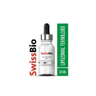 swissbio ha kolajen serum 30 ml front view, swissbio ha kolajen serum 30 ml application, swissbio ha kolajen serum 30 ml ingredient list SwissBio HA + Kolajen Serum - Anti-Aging Moisturizer | 30 ml SwissBio HA + Kolajen Serum - Anti-Aging Moisturizer | 30 ml swissbio, ha-kolajen-serum, anti-aging, moisturizer, skincare, fine-lines, hyaluronic-acid, collagen, face-serum, ai-generated