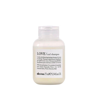 Davines Curl Enhancing Shampoo for Defined Curls - Love Curl 2.54 fl oz Davines Love Curl Shampoo for Curly Hair curl enhancing shampoo, Davines Love Curl, curly hair care, sulfate-free shampoo, textured hair products, curl definition, gentle hair care, professional hair care, travel size hair products, curly hair routine, hair care for textured hair