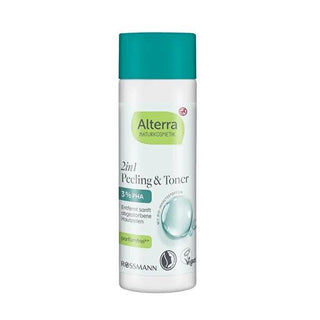Alterra Pro Peeling Tonik PHA - Vegan, Natural Skincare, Gentle Exfoliation & Moisturization - 3.38 fl oz, Natrue Certified Alterra Pro Peeling Tonik PHA - Vegan Natural Skincare Vegan Peeling Toner, Natural Skincare, Natrue Certified Cosmetics, Glycerin and Aloe Vera Skincare, Gentle Exfoliation Products, Vegan Skincare Products, Natural Exfoliation, Skincare for Sensitive Skin, Eco-Friendly Cosmetics, Cruelty-Free Skincare