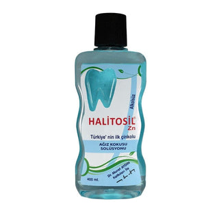 Halitosil Zn Alcohol-Free Mouthwash, 400ml - Zinc Oral Hygiene Solution for Bad Breath Treatment Halitosil Zn Mouthwash - Alcohol-Free Oral Hygiene alcohol-free mouthwash, zinc mouthwash, oral hygiene solution, bad breath treatment, natural mouthwash, mouthwash with zinc, oral care products, halitosil, zinc oral hygiene, freshen breath, gentle mouthwash, sensitive mouthwash, daily oral care