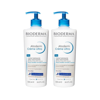Bioderma Atoderm Moisturizing Cream (500ml x 2) - Hydrates Dry, Sensitive Skin, Hypoallergenic Face & Body Cream, Large Size Bioderma Atoderm Cream: Moisturize Dry, Sensitive Skin Bioderma Atoderm, moisturizing cream, sensitive skin cream, dry skin moisturizer, hypoallergenic cream, large size moisturizer, body cream, face cream, moisturizer, sensitive skin, dry skin, hydration, skin care, body lotion, facial cream, value pack, skincare, beauty, personal care, hypoallergenic, dermatologically tested, skin b